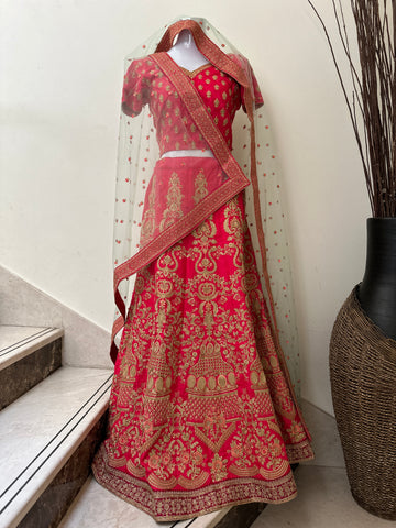 Red Lehenga RYWMAD