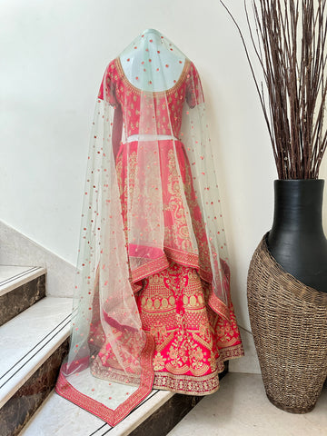 Red Lehenga RYWMAD