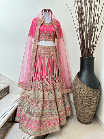 Pink Lehenga RYWMAD