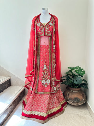 Red Lehenga RYWKIR