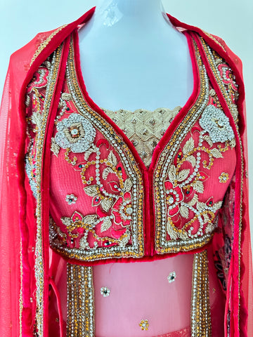 Red Lehenga RYWKIR