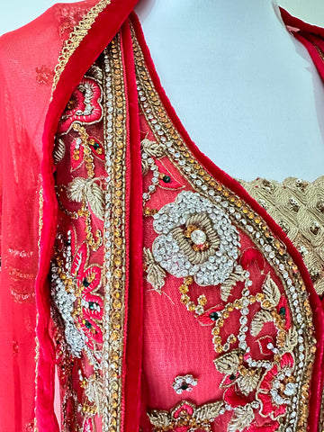 Red Lehenga RYWKIR