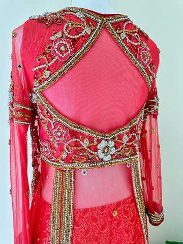 Red Lehenga RYWKIR