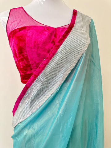 Blue Saree RYWKIR