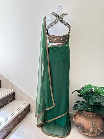 Green Saree RYWKIR