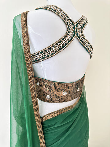 Green Saree RYWKIR