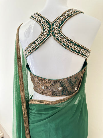 Green Saree RYWKIR