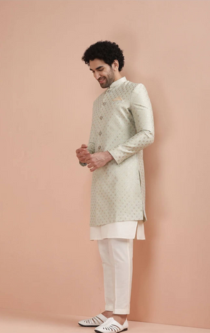 Pistachio Green Sherwani