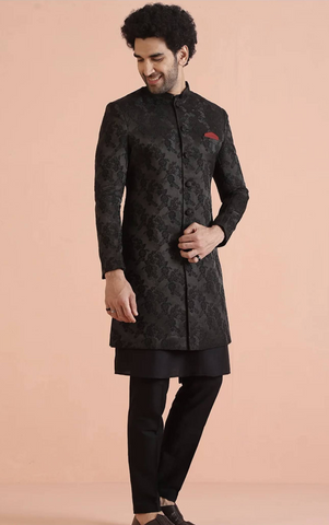 Black Sherwani