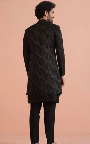 Black Sherwani