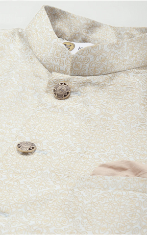 Golden Beige Sherwani