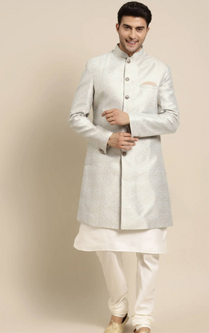 Golden Beige Sherwani