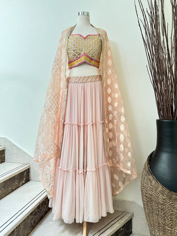 Pink Lehenga Set RYWSAP