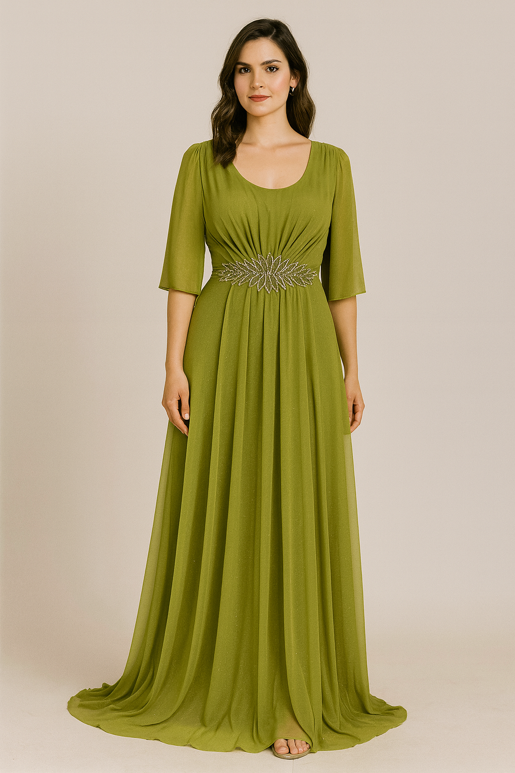 Lime Green Dress