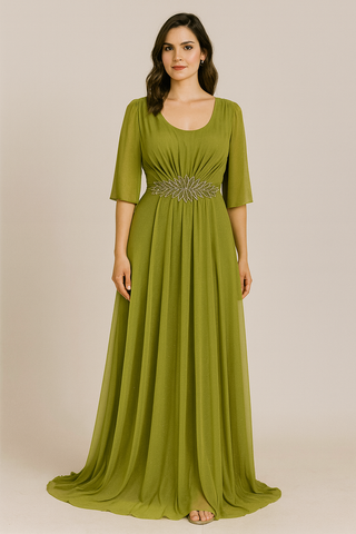 Lime Green Dress