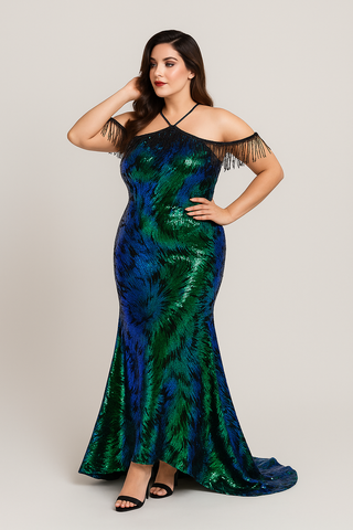 Plus size Bling Dress2