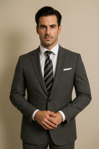 Charcoal Grey Business Suit