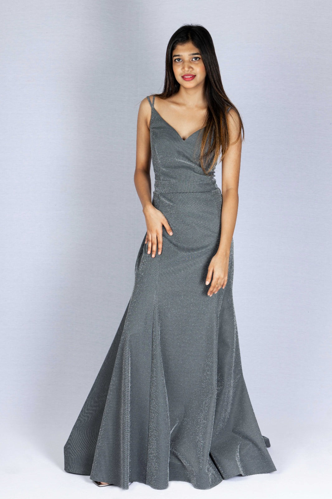 Grey Long Gown