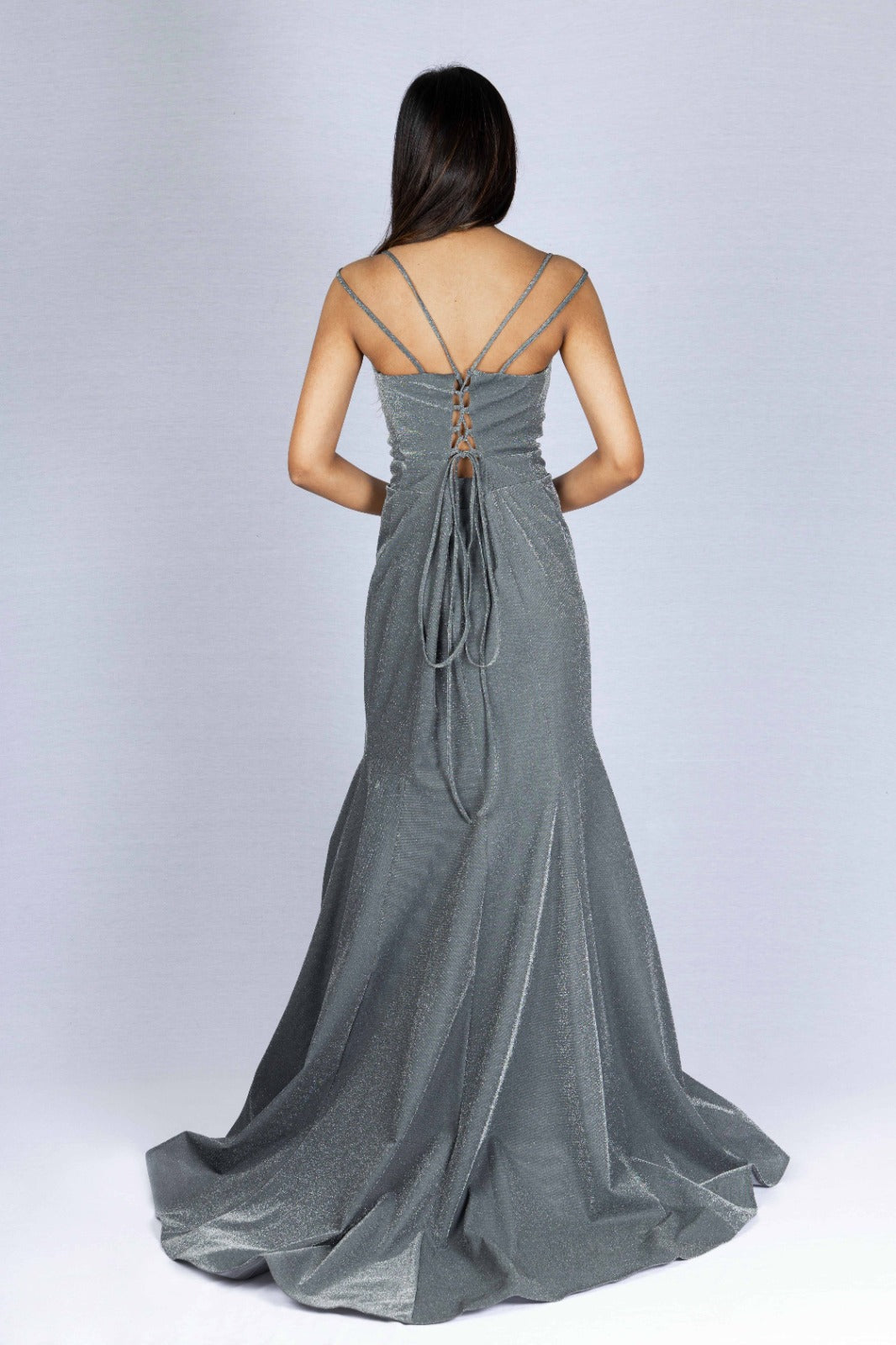 Grey Long Gown