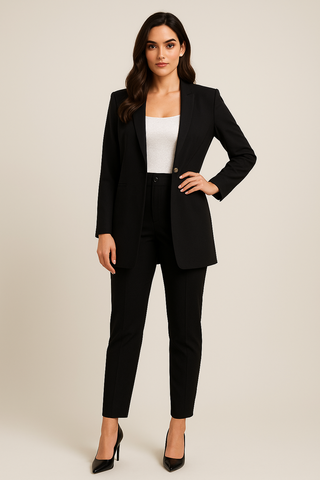 Plus Size Business Suit2