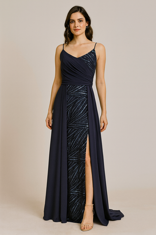Dark Blue Dress