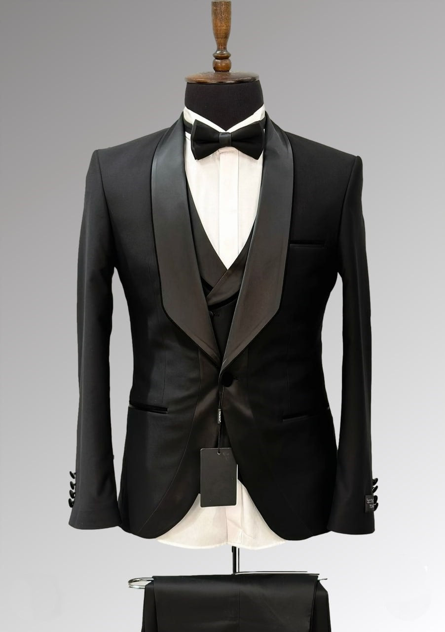 Black Shawl Lapels Tuxedo