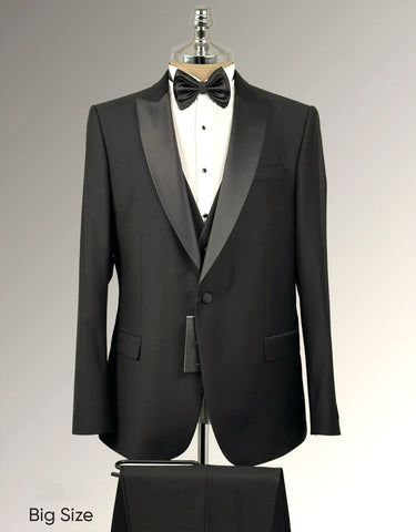 Plus Size Peak Lapel Tuxedo