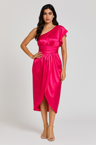 Single shoulder Dress