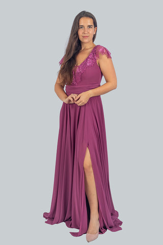 Flowy Evening Gown