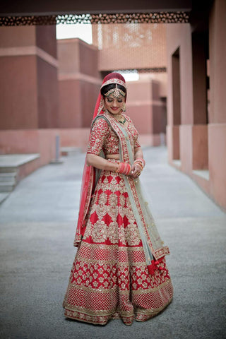 Indian Bridal Lehenga RYWKOM