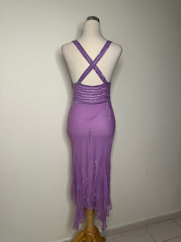 Lilac Sequin Dress RYWEM